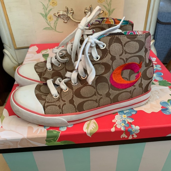 Coach Shoes - ❌SOLD❌ Coach Birch Fashion Sneakers High Rise